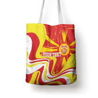 Macedonia Football Custom Tote Bag Go Risovi Grunge Style - Wonder Print Shop