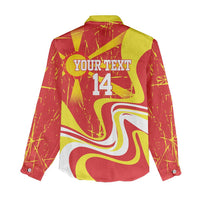 Macedonia Football Custom Women Casual Shirt Go Risovi Grunge Style - Wonder Print Shop
