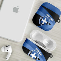 Personalised Greece Hellas AirPods Case Coat Of Arms - Wonder Print Shop