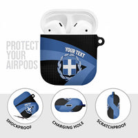 Personalised Greece Hellas AirPods Case Coat Of Arms - Wonder Print Shop
