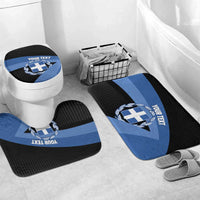 Personalised Greece Hellas Bathroom Set Coat Of Arms - Wonder Print Shop