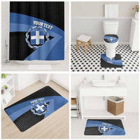 Personalised Greece Hellas Bathroom Set Coat Of Arms - Wonder Print Shop