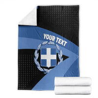 Personalised Greece Hellas Blanket Coat Of Arms - Wonder Print Shop