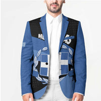 Personalised Greece Hellas Blazer Coat Of Arms - Wonder Print Shop