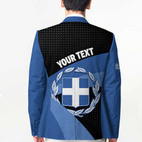 Personalised Greece Hellas Blazer Coat Of Arms - Wonder Print Shop