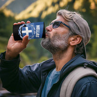 Personalised Greece Hellas 4 in 1 Can Cooler Tumbler Coat Of Arms - Wonder Print Shop