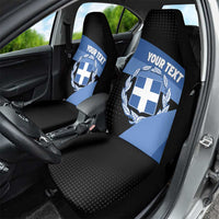 Personalised Greece Hellas Car Seat Cover Coat Of Arms - Wonder Print Shop