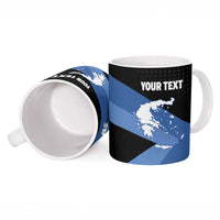 Personalised Greece Hellas Ceramic Mug Coat Of Arms - Wonder Print Shop