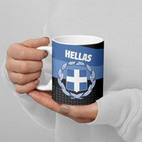 Personalised Greece Hellas Ceramic Mug Coat Of Arms - Wonder Print Shop