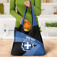 Personalised Greece Hellas Grocery Bag Coat Of Arms - Wonder Print Shop