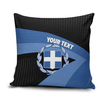 Personalised Greece Hellas Pillow Cover Coat Of Arms - Wonder Print Shop
