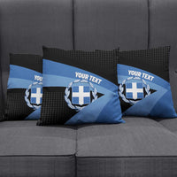 Personalised Greece Hellas Pillow Cover Coat Of Arms - Wonder Print Shop