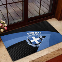 Personalised Greece Hellas Rubber Doormat Coat Of Arms - Wonder Print Shop