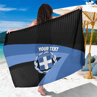 Personalised Greece Hellas Sarong Coat Of Arms - Wonder Print Shop