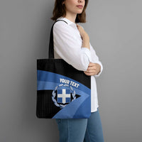 Personalised Greece Hellas Tote Bag Coat Of Arms - Wonder Print Shop