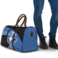 Personalised Greece Hellas Travel Bag Coat Of Arms - Wonder Print Shop