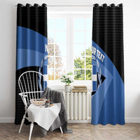 Personalised Greece Hellas Window Curtain Coat Of Arms - Wonder Print Shop