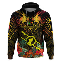 Papua New Guinea Southern Highlands Province Hoodie Papua Niugini Coat Of Arms With Flag Style - Wonder Print Shop