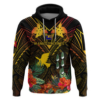 Papua New Guinea Manus Province Hoodie Papua Niugini Coat Of Arms With Flag Style - Wonder Print Shop