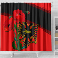 albania-flag-day-shower-curtain-albanian-coat-of-arms-with-red-poppy