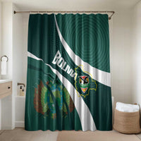Bolivia Football Bathroom Set La Verde Sporty Curves Style - Wonder Print Shop