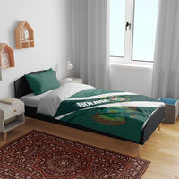 Bolivia Football Bedding Set La Verde Sporty Curves Style - Wonder Print Shop