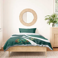 Bolivia Football Bedding Set La Verde Sporty Curves Style - Wonder Print Shop