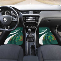 Custom Bolivia Football Car Mats La Verde Sporty Curves Style - Wonder Print Shop