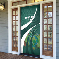 Custom Bolivia Football Door Cover La Verde Sporty Curves Style - Wonder Print Shop