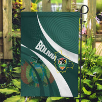 Bolivia Football Garden Flag La Verde Sporty Curves Style - Wonder Print Shop