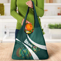 Bolivia Football Grocery Bag La Verde Sporty Curves Style - Wonder Print Shop