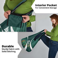 Bolivia Football Grocery Bag La Verde Sporty Curves Style - Wonder Print Shop