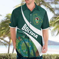 Custom Bolivia Football Hawaiian Shirt La Verde Sporty Curves Style - Wonder Print Shop
