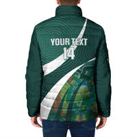 Custom Bolivia Football Padded Jacket La Verde Sporty Curves Style - Wonder Print Shop