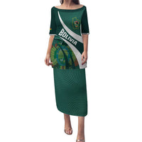 Custom Bolivia Football Puletasi La Verde Sporty Curves Style - Wonder Print Shop