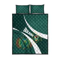 Bolivia Football Quilt Bed Set La Verde Sporty Curves Style - Wonder Print Shop