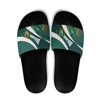 Bolivia Football Slide Sandals La Verde Sporty Curves Style - Wonder Print Shop