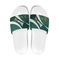 Bolivia Football Slide Sandals La Verde Sporty Curves Style - Wonder Print Shop