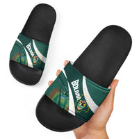 Bolivia Football Slide Sandals La Verde Sporty Curves Style - Wonder Print Shop