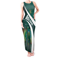 Custom Bolivia Football Tank Maxi Dress La Verde Sporty Curves Style - Wonder Print Shop
