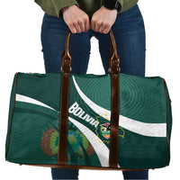 Bolivia Football Travel Bag La Verde Sporty Curves Style - Wonder Print Shop