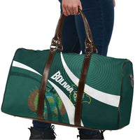 Bolivia Football Travel Bag La Verde Sporty Curves Style - Wonder Print Shop