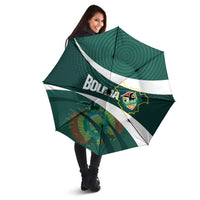 Bolivia Football Umbrella La Verde Sporty Curves Style - Wonder Print Shop