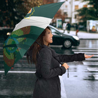 Bolivia Football Umbrella La Verde Sporty Curves Style - Wonder Print Shop