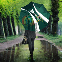 Bolivia Football Umbrella La Verde Sporty Curves Style - Wonder Print Shop