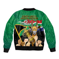 South Africa Special Holiday Bomber Jacket Springboks Champions Celebration Rugby Is My Soul - Wonder Print Shop