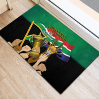South Africa Special Holiday Rubber Doormat Springboks Champions Celebration Rugby Is My Soul - Wonder Print Shop