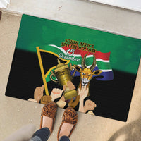 South Africa Special Holiday Rubber Doormat Springboks Champions Celebration Rugby Is My Soul - Wonder Print Shop