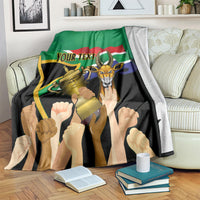 personalised-south-africa-special-holiday-blanket-springboks-champions-celebration-rugby-is-my-soul