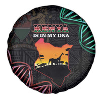 Kenya Is In My DNA Spare Tire Cover Kenyan Map Happy Jamhuri Day - Wonder Print Shop
